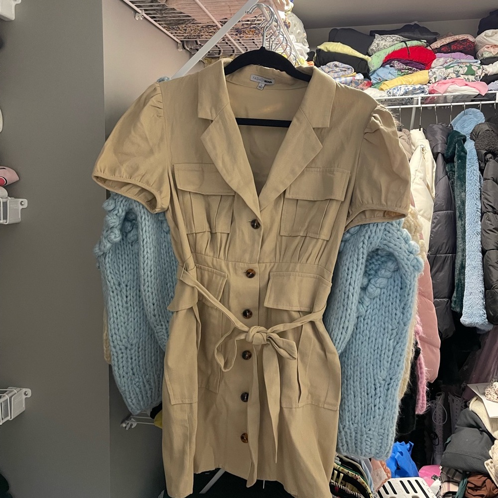 FASHION NOVA | Less Problems Mini Dress - Picture 5 of 9